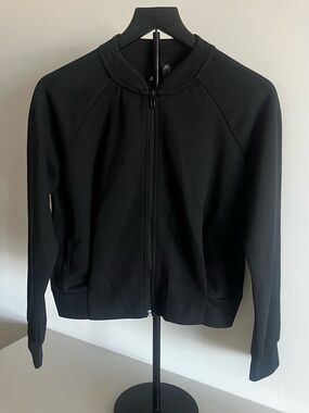 adidas Women's Black Full-Zip Sweatshirt